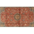 thumbnail image 1 of Ahgly Company Indoor Rectangle Traditional Orange Brown Medallion Area Rugs, 7' x 10', 1 of 6