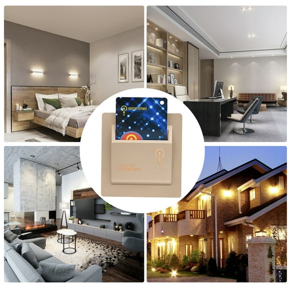 Riwcyla Hotel High,power 40A Power Off Energy Saving Saver Mechanical Power Take,off Guestroom Insert Keycard to Take Power , perfect for daily use, outdoor activities, travel & casual occasions