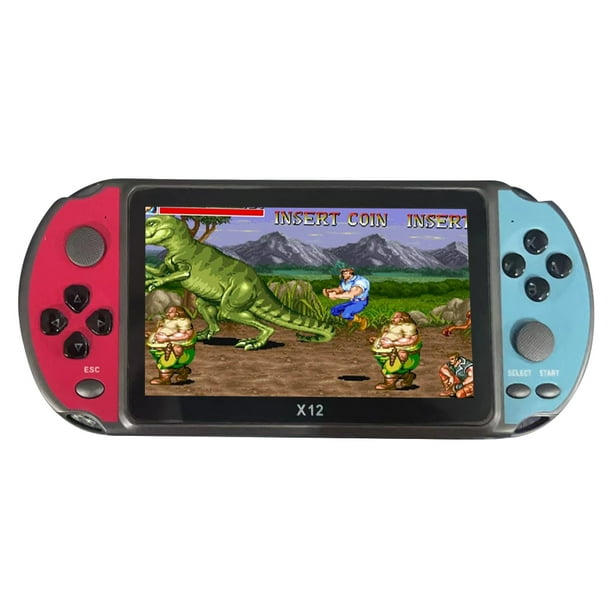 X12 para PSP Game Console Handheld 8GB Game Player Built-in 2000 GBA FC Games Kit FLhrweasw Nuevo