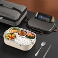 thumbnail image 4 of Electric Heated Lunch Box Insulation Bento Stainless Steel Food Heater 50W, 4 of 6