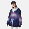 thumbnail image 3 of Balery Planets Stars And Galaxies1 Sudadera ligera de manga larga con capucha y protección solar UPF 50+ para hombre y mujer, ideal para pesca y running-3X-Large, 3 of 7