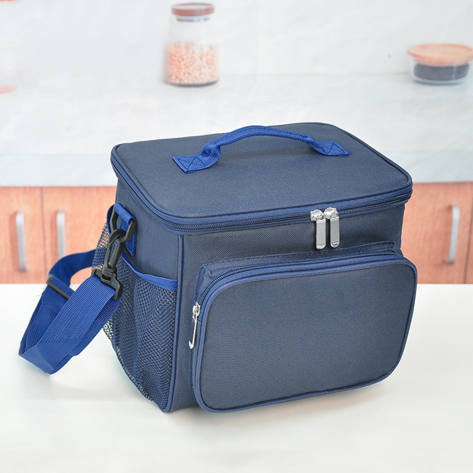 Kokovifyves Portable Soft Sided Cooler Bag Modern Picnic Lunch Bag