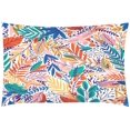 thumbnail image 4 of Juego de ropa de cama de 3 piezas ABPHQTO Funda de edredón de hoja tropical brillante con 2 fundas de almohada, 4 of 4