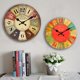 thumbnail image 3 of reloj de la cuchillería Reloj de grande de 30 cm, decoración de pared de cocina retro, Torre de París Fanmusic reloj de la cuchillería, 3 of 6