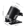 thumbnail image 3 of 65mm Router Tilt Base For Laminate Trimming Machine Base Power Tool Woodworking Router Base, 3 of 7