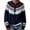 Navy&15#0903l, variant on Garbnen Fair Isle Cardigan Sweater Women Vintage Long Sleeve Open Front Womens Cardigans Lightweight Crew Neck Full Zip Fashion Fall Winter Outwear Gray Cardigans for Women Knit Coat XXXL