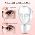 thumbnail image 2 of Fugacal Máscara LED de 7 Colores, Luz Roja de Fotones para Una Terapia de Piel Sana, Piel Facial Eléctrica Eliminar la Máquina de Belleza de Rejuvenecimiento Facial con Arrugas Fugacal No se aplica, 2 of 6