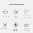 thumbnail image 3 of Lens Filter Protector Easy Installing VND Filter Accessory High Light Transmittance Optical Glass Compatible For DJI Mini 4 Pro Lens, 3 of 9