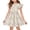 Vermilion, variant on Abcomgle Summer Dress for Girls 14-16 Casual A-Line Flutter Sleeve Tshirt Dresses Floral Print Pleated Crew Neck Swing Sundresses for 4-14t Kids,Pink