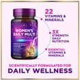 thumbnail image 5 of Multivitamin for Women - 3X Strength Daily Women Multivitamin, Vitamins A, D, C, E, Biotin, Folic Acid, Calcium, & Iron, Complete Multi Vitamin for Beautiful Hair & Skin, Bottled in USA, 60 Capsules, 5 of 5