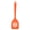 Orange, variant on Silicone Spatula – One-Piece Small Slotted Turner For Cooking, Steak Frying, Omelette, Kitchen – Orange