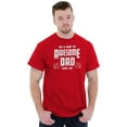 thumbnail image 4 of This is What Awesome Dads Look Like Men's Big & Tall Crewneck Graphic Tee Brisco Brands 3X, 4 of 5