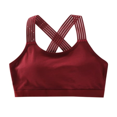 

Bralettes for Women Silk Forged Bra Without Steel Ring Bra Beauty Back Tube Top