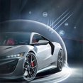 thumbnail image 3 of Universal Car Transparent Cover Waterproof Dustproof Lightweight UV Protection Thin Portable Rain Cover for Auto Type1, 3 of 3