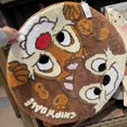 thumbnail image 2 of Alfombra de felpa de Anime Chip 'n' Dale de Disney, alfombra suave con bonitos dibujos Kawaii, decoración creativa para mesita de noche, felpudo antideslizante para baño, 2 of 5
