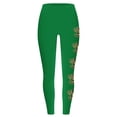 thumbnail image 4 of QATAINLAV St Patricks Day Leggings for Women High Waisted Tummy Control Workout Leggings Trendy Shamrock Leaves Print Irish Green Soft Yoga Pants Green XXL 2025, 4 of 5