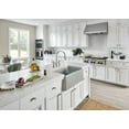 thumbnail image 4 of Polished Nickel 442506 EMPRESSA Pull-Down Dual Spray Bridge Kitchen Faucet, 1.5 GPM, 4 of 5