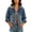 Blue, variant on Denim Jacket for Women Vintage Button down Trendy Washed Jean Jackets with Pockets