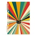 thumbnail image 7 of FORMRS 1-Subject Spiral Notebook 8" x 5" College Ruled 60 Refillable Sheet A5 Hard Cover, Colorful Cat, 7 of 7