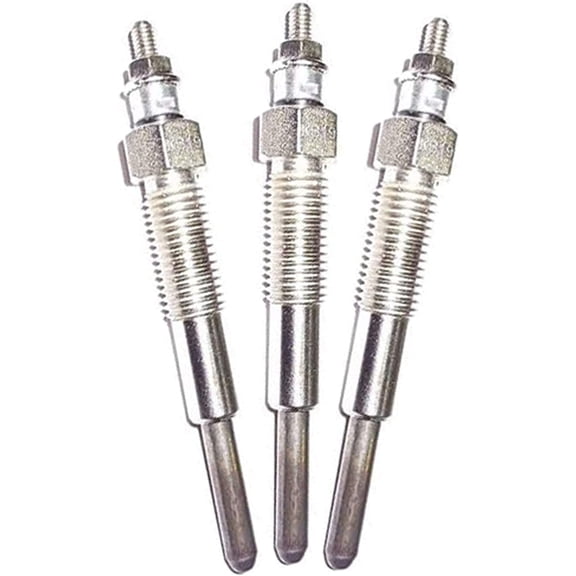 3pcs Glow Plug SBA185366190 Compatible with Ford Tractor 1620 1530 1630 1710 1715 1720 1725 1910 1925 1990