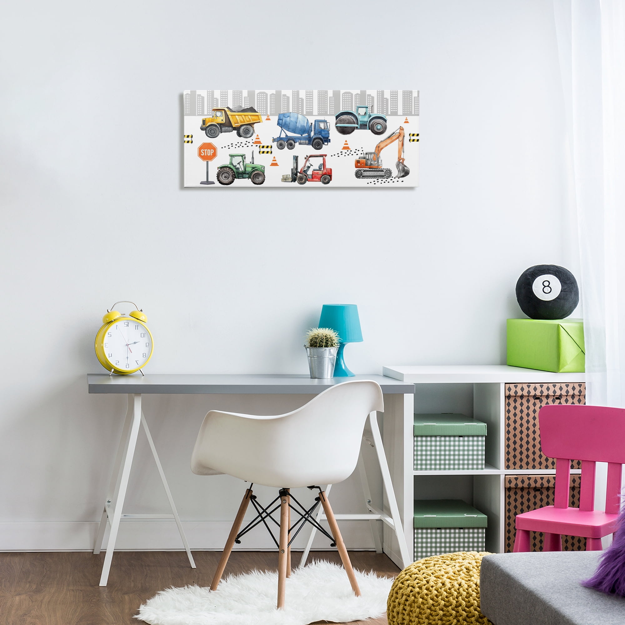 Stupell Industries City Keeps On Moving Canvas Wall Art, design by Christine Simpson Art