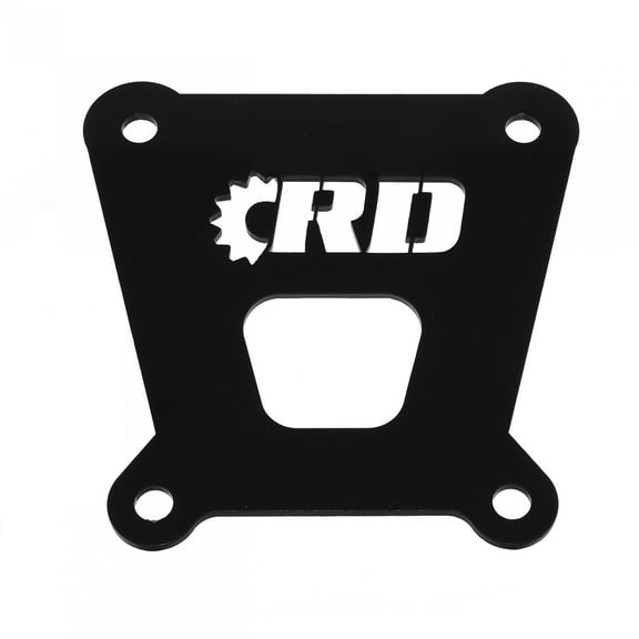 Race-Driven Radius Rod Plate Polaris RZR XP 4 Turbo 2017-2021 Black Powder Coat