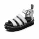 thumbnail image 4 of Sandalias gruesas para mujer, suela gruesa, zapatos con plataforma plana con tiras, talla nueva de verano, 4 of 5