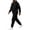 Black_01, variant on Sweatsuits Men 2 Piece Outfit Casual Hooded Sweatsuit Set Long Sleeve Hoodie & Elastic Cuff Jogger Pants All Match Leisure Everyday Outdoor Activity Tracksuit Orange S