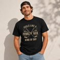 thumbnail image 2 of Funny Hockey Graphic T-Shirt, Penalty Box Kind of Day Unisex Classic Fit Tee, 2 of 9