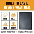 thumbnail image 7 of Ottomanson All Weather Rubber Boot Tray, Heavy Duty Non Slip Shoe Mat, 18" x 28", 7 of 7
