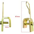 thumbnail image 3 of Qucyy Lot de 3 Rallonges de Valve Pince de Montage Clip de Fixation Support de Montage pour Valve de Pneu Adaptateur Tuyau Tuyau Rallonge de Valve Double pour Voiture Camion Van Bus RV Remorque, 3 of 5