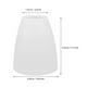 thumbnail image 4 of Cubiertas de pantalla de lámpara blanca para lámpara de pared, lámpara de araña, pantallas de lámpara de mesa, 32 MM, accesorio de iluminación, 3 uds., 4 of 8