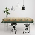 thumbnail image 2 of XAJAT 70‘‘x70'' Seamless Flowral Prints Rectangle Tablecloth, Cotton Linen Table Covers, 2 of 4