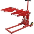 thumbnail image 5 of Acekid Hydraulic Lawn Mower Lift Jack, Heavy Duty Steel Tractor Lift with Adjustable Wheel Span, for Zero Turn Riding Mowers Lawn Tractors, Red, 5 of 6