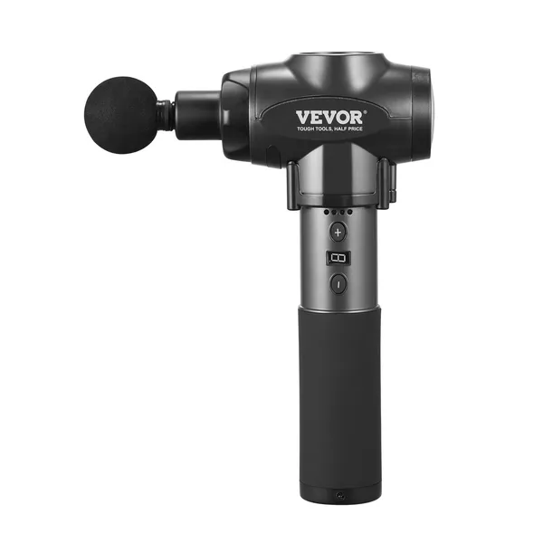 Massage Gun Deep Tissue Percussion Muscle Massager 9 Speed Levels 6 Heads 24V 2500mAh Battery Handheld Electric Pain Relief Muscle Relaxation for Athletes