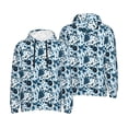 thumbnail image 6 of Bingfone Daisies Flowers Men's Drawstring Hoodie Long Sleeve Pocket Sweatshirts-4X-Large, 6 of 6