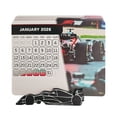 thumbnail image 3 of 2026 Racing Calendar, Race Event Desk Calendar with Full Schedule, Motorsport Racing Calendar Planner with Stand, Desktop Decoration Gift for Home Office Fans, 3 of 10