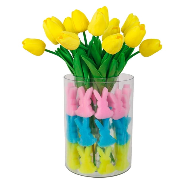 Easter Bunny Foam Rabbit Figurine High Elasticity Craft Bunny for Flower Arranging and DIY Decorations