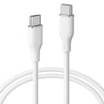 thumbnail image 1 of Cable Tipo C MUBITECH Blanco Negro Carga Rápida 65W PD 1 Metro para Dispositivos Tipo C, 1 of 8