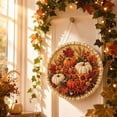 thumbnail image 6 of 2026 Four Seasons & Holiday Crystal Art Hanging Wreath Kit | Covered Porch Fireplace Entryway Display Friendly Beginner DIY Pearl Art Wreath Kit Summer Sunflower Paradise, 6 of 8