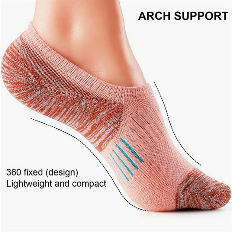 Womens No Show Socks Running Socks Cushioned Athletic Ankle Socks