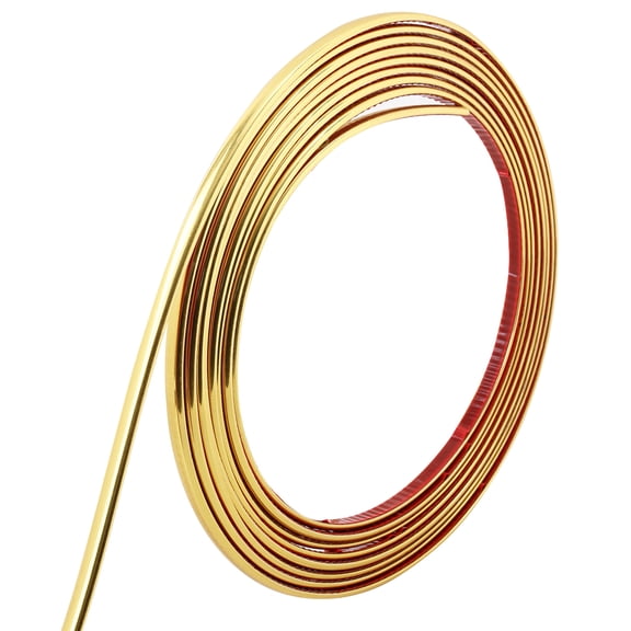 16.4ft Peel and Stick Molding Trim, Flexible Mirror Wall Ceiling Floor Cabinet Tile Edge Moulding