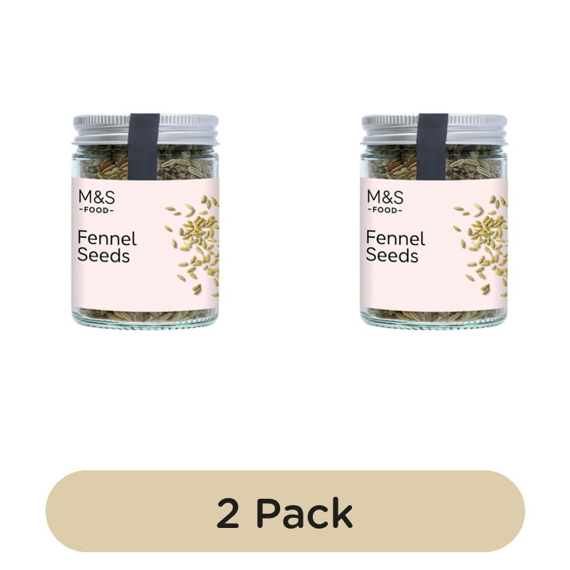 Cook With M&S Fennel Seeds 31g, British Import (Pack of 2)