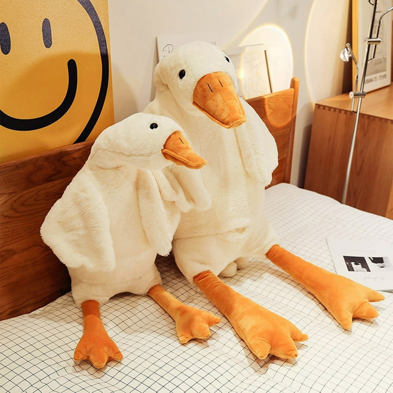 Large swan stuffed animal deals