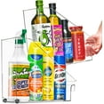 thumbnail image 3 of Sorbus Roll Out Clear Plastic Food Storage Container with Wheels & Handles (2 Count), 3 of 7