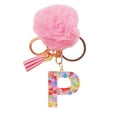 thumbnail image 3 of JoyMoreHome Initial Letter Keychain,Cute Butterfly Keychain, Initial Keychain Backpack Charms, Key chain for Women, 3 of 5