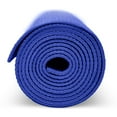 thumbnail image 4 of Pure Fitness 3.5mm Thick, Anti-Slip Yoga Mat with Carry Strap, Blue Iris, 4 of 6