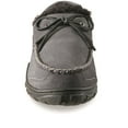 thumbnail image 5 of Guide Gear Men's Suede Tie Moc Slippers Gunmetal 12D     (Medium), 5 of 9