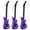 Purple, variant on 3pcs Inflatable Guitars for Kids Party, PVC Durable Musical Toy Props for Halloween Christmas Decorations, Photo Booth Props, Festival Dance Party Favors, Classroom Learning & Game Prizes