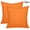 Orange, variant on 2Pcs Decorative Throw Pillow Covers, Square Throw Pillowcases Solid Color Pillow Covers for Indoor Living Room Outdoor Garden Sofa Decor